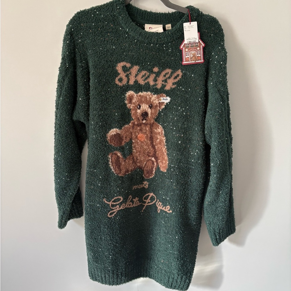 Gelato Pique x Steiff Jacquard Sweater Dress